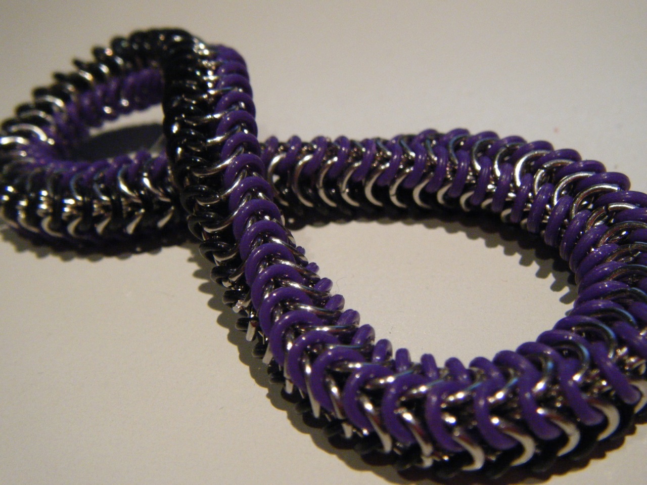 Chainmail and Purple Rubber